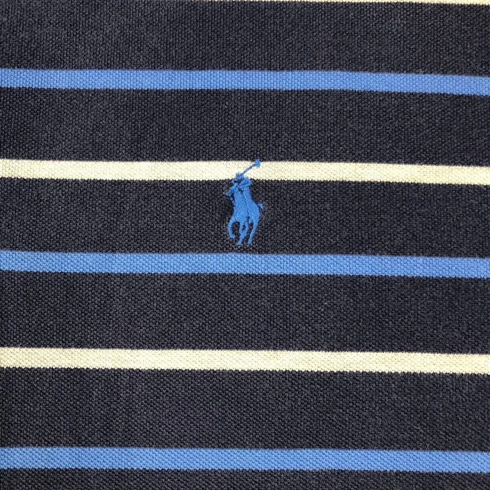 Polo Ralph Lauren Polo Men's XXL‎ Navy Blue Striped Shirt